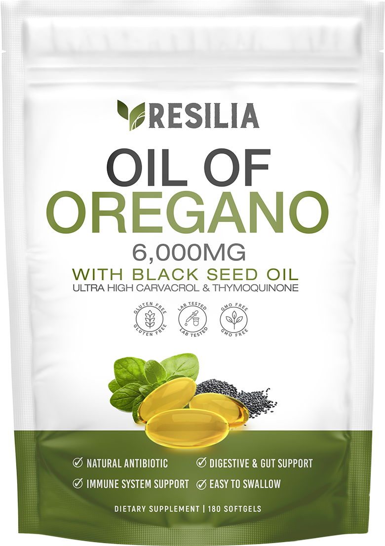 Cápsulas blandas de aceite de orégano Resilia®