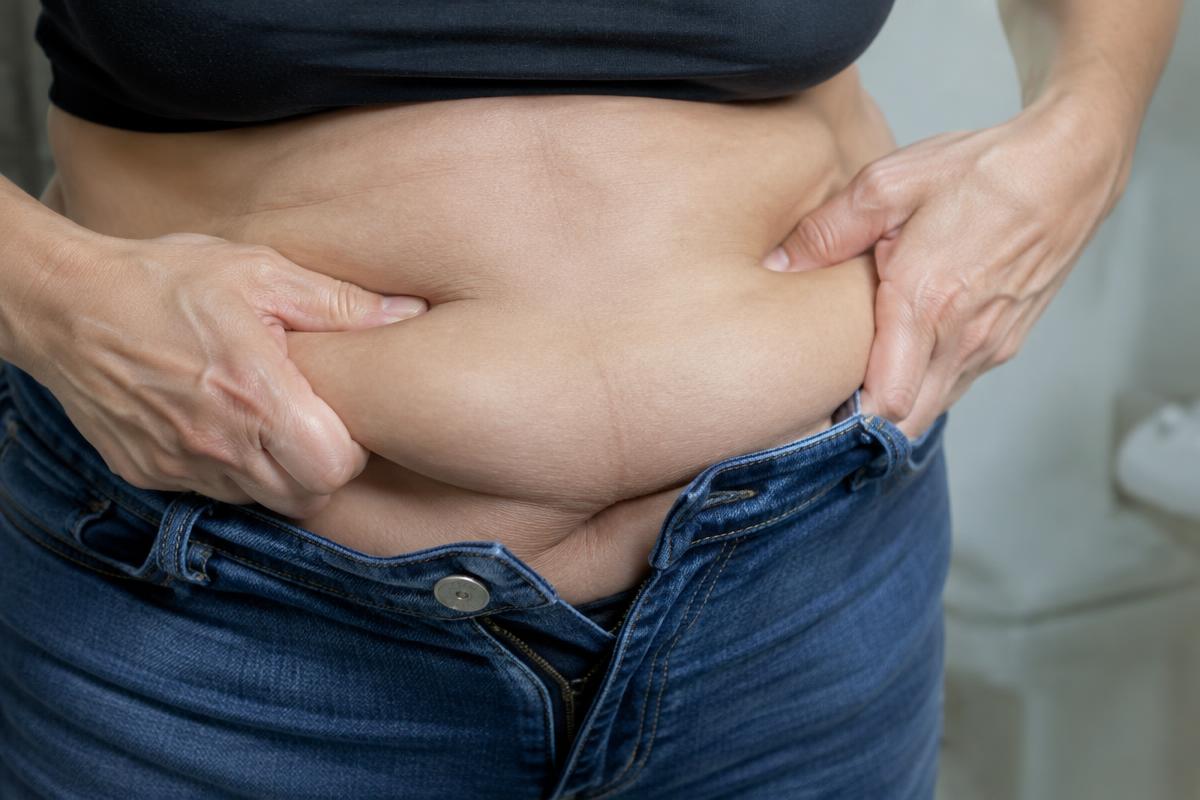 Stubborn belly fat