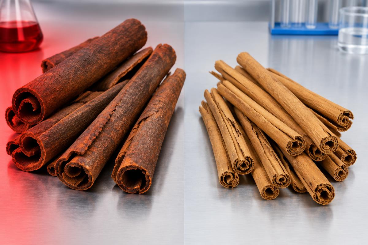 Cassia vs Ceylon cinnamon