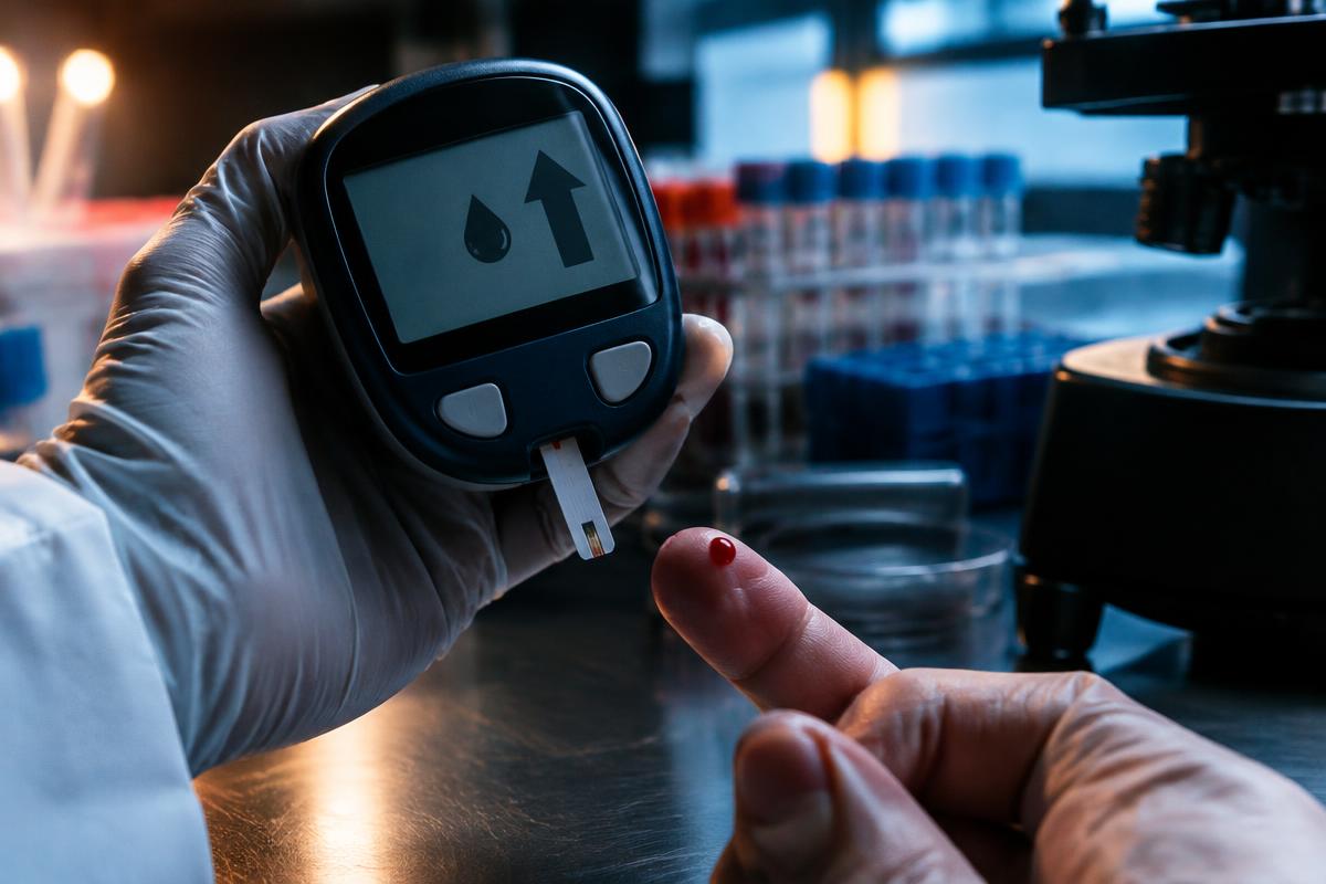 Glucose testing in the lab